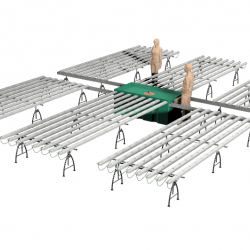 Six NFT Module Home Hydroponic Garden