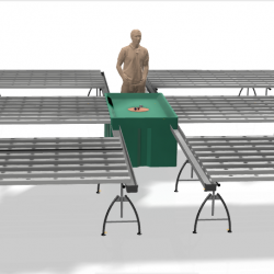 Six NFT Module Home Hydroponic Garden