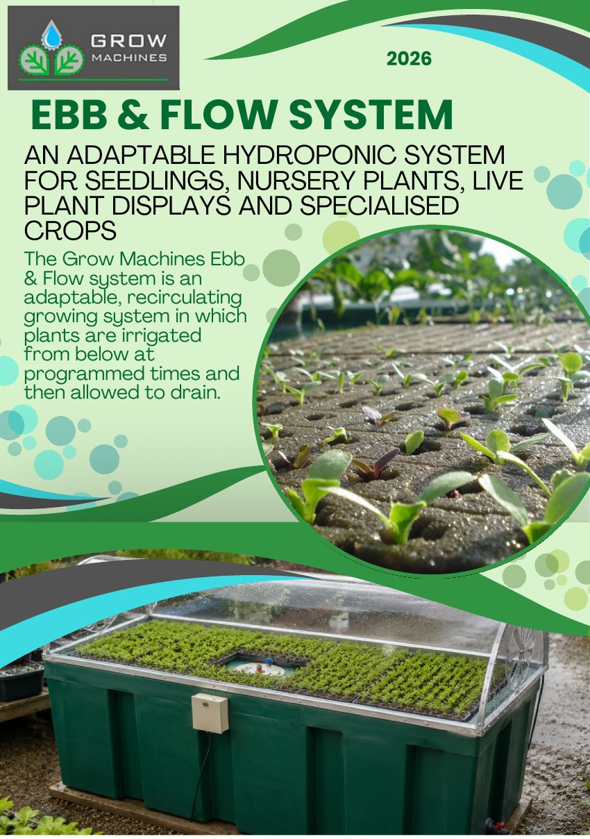 English brochure: Ebb & Flow System