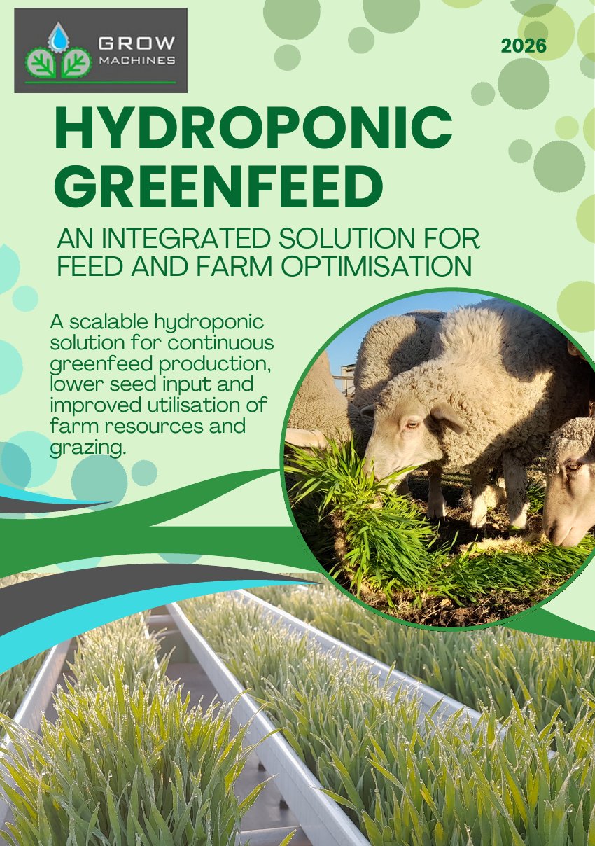 English brochure: Hydroponic Greenfeed System